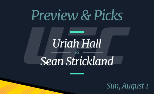 UFC Fight Night: Hall vs Strickland Odds, Picks, and Preview