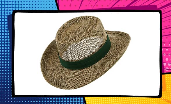 MG Gambler Straw Hat