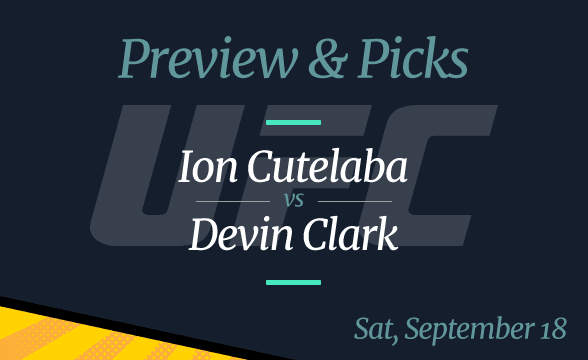 Ion Cutelaba vs Devin Clark Odds, Time and Where to Watch