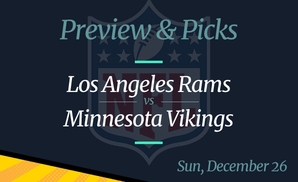 Rams vs Vikings NFL Week 16 Odds, Time, and Prediction