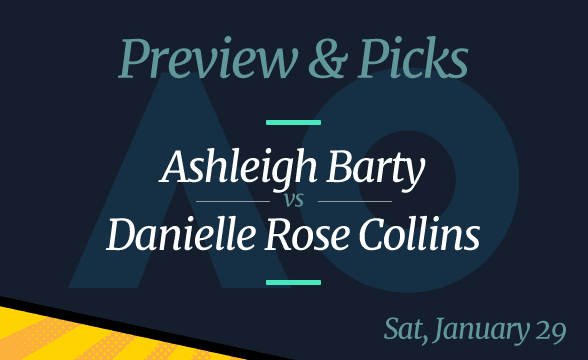 Ashleigh Barty vs Danielle Collins Australian Open WTA Final Odds, Time, and Prediction