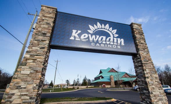 kewadin-casinos-welcome-sign