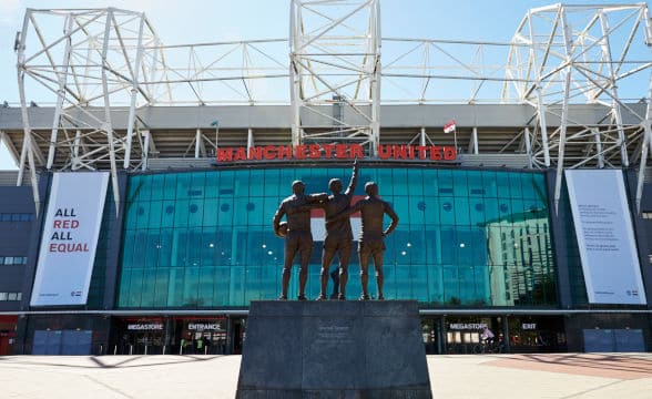 the-front-of-old-trafford-manchester-united-stadium