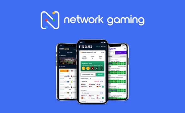 Network Gaming logo feature