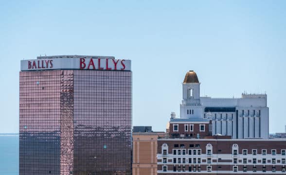 Bally's Atlantic City Hotel and Casino, view of the skyline.