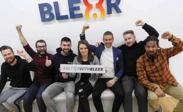 The team at Blexr, an affiliate and gaming agency.