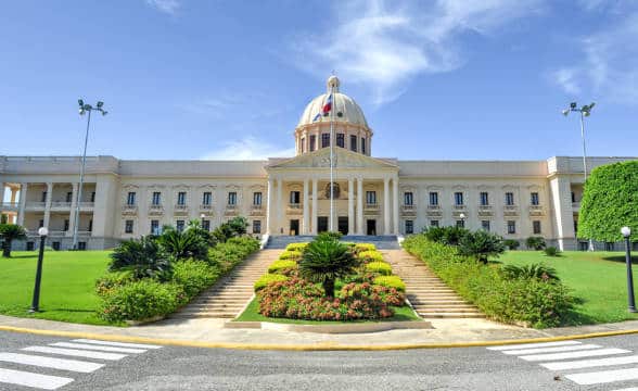 The National Palace in the Dominican Republic.