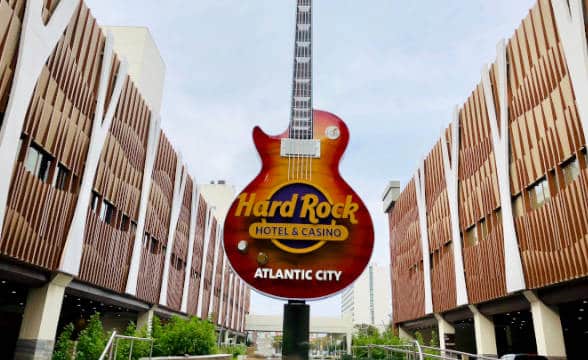 Hard Rock Atlantic City's casino during the day.