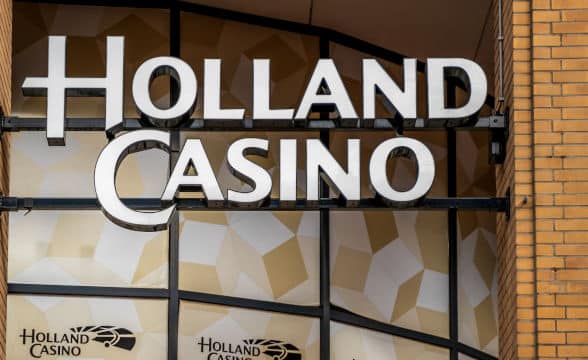 A Holland Casino outside of a casino.