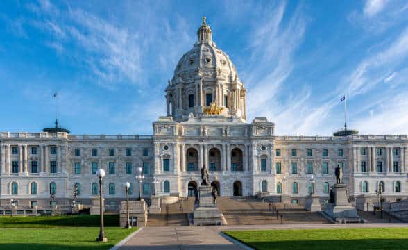 Minnesota's state capitol.