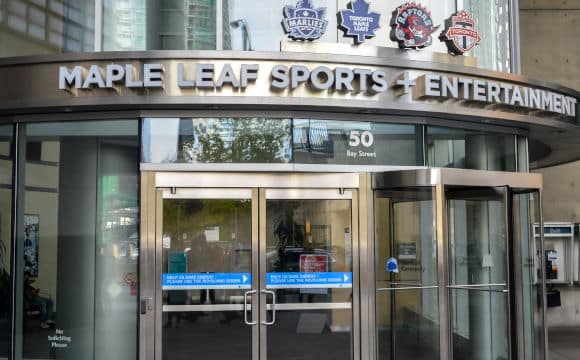 MLSE's official building entrance.