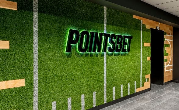 The Abel design of PointsBet office.