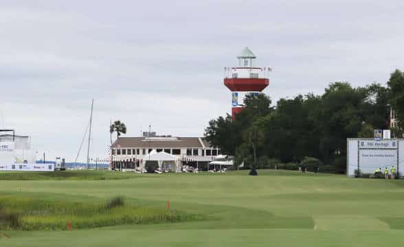 The RBC Heritage golf course, place of the namesake tournament.