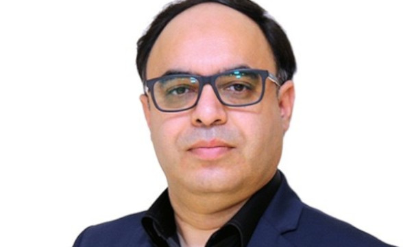 A profile picture of DAZN's new CTO, Sandeep Tiku.