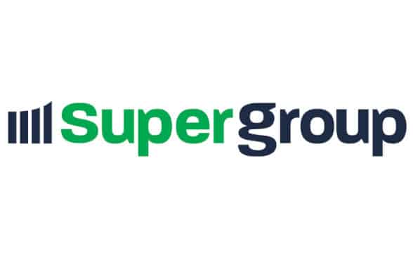 The original Super Group logo used in the PR about the company going public.