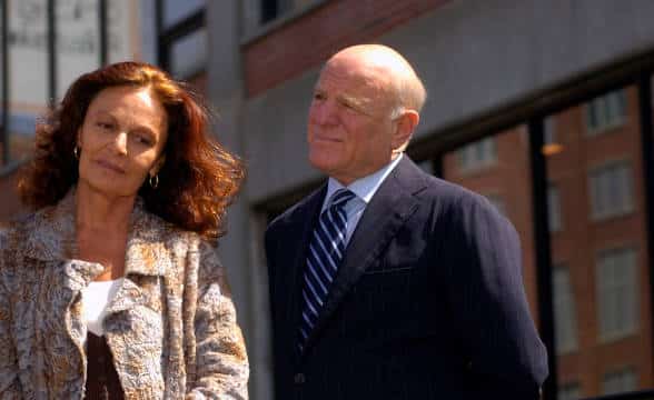 Barry Diller with Diane Von Furstenberg.