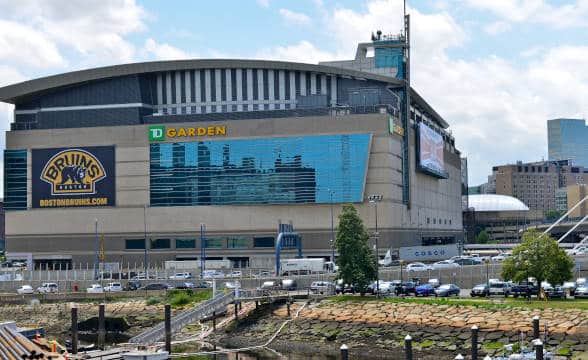 Boston Celtics' home arena.