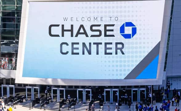 Chase Center in San Francisco.