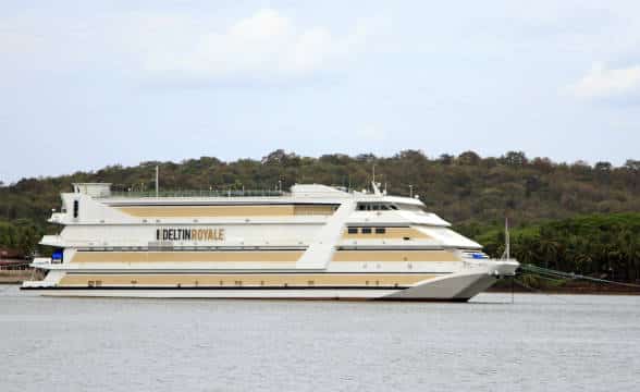 The Delta Corp floating casino in Goa.