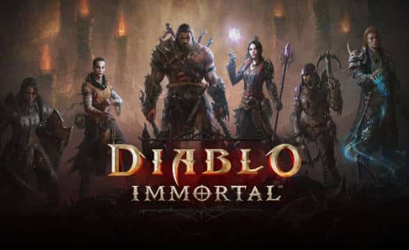 Activision Blizzard's official Diablo Immortal loading screen.