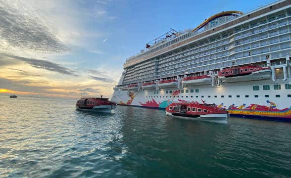 The New Genting Dream Mega Cruise.