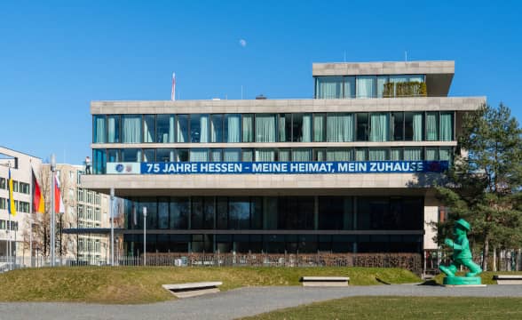 Hesse's building representing the German state in Berlin, the capital.