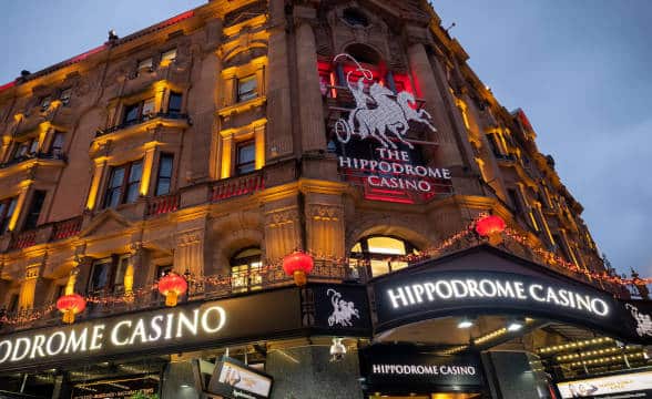 The Hippodrome Casino in London, UK.