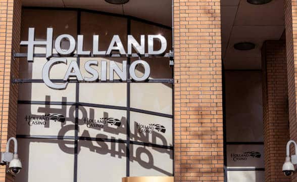 Holland Casino's popular brand sign.