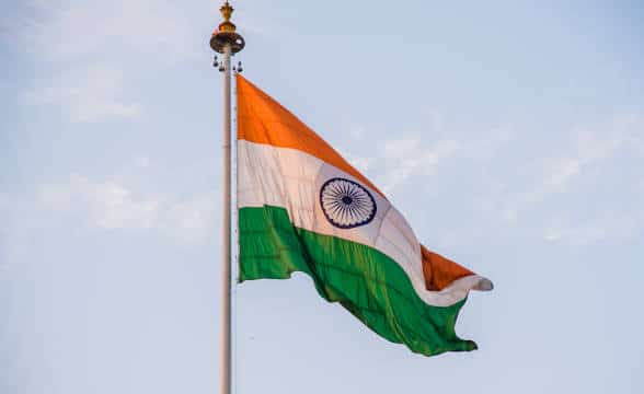 India's national flag.