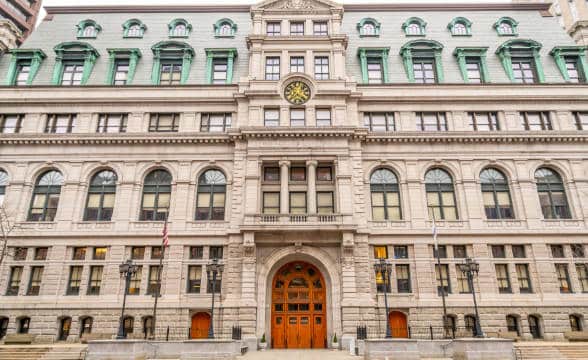 The main courthouse building in Boston, Massachusetts.