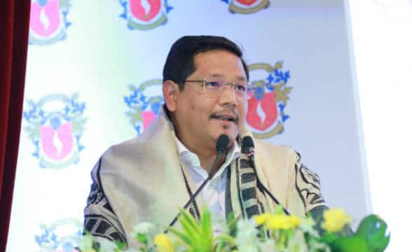 Minister of Meghalaya Sangma.