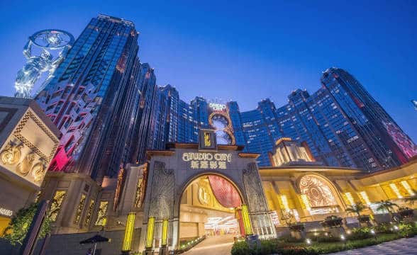 An outside view of one of Melco's casino resorts in Macau.