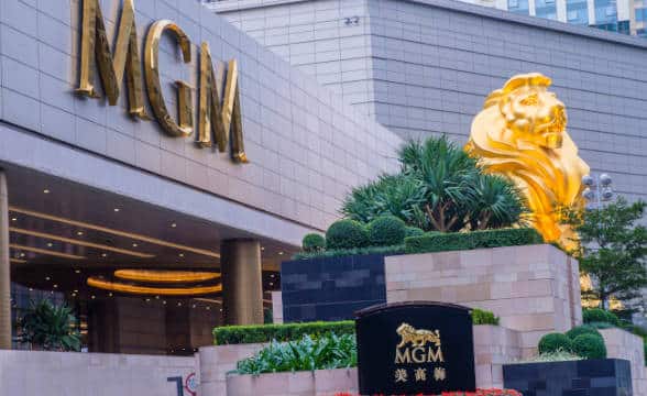 MGM China's casino in Macau.