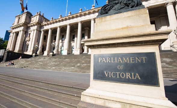 The parliament of Victoria.