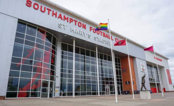 The Southampton FC stadium in the namesake city, in the UK.