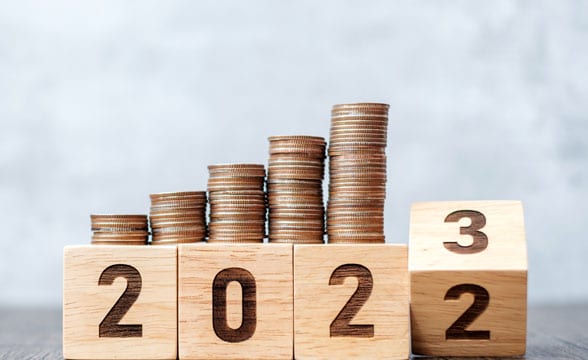 2022 to 2023 revenue growth increase