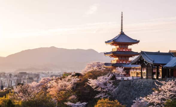 A Japanese architecture and building.