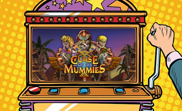 Curse of the mummies: Blue Guru's cinematic slots game