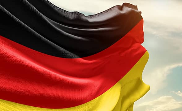 Flag of Germany, Europe