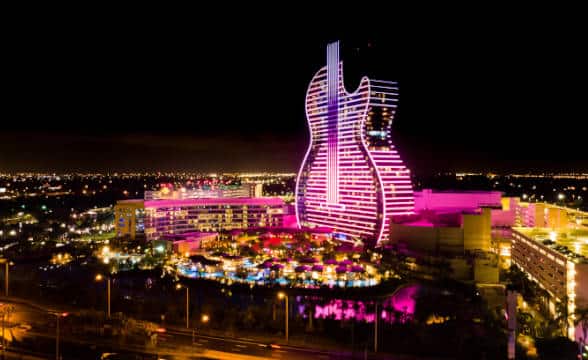 The Hard Rock Hotel & Casino in Florida.