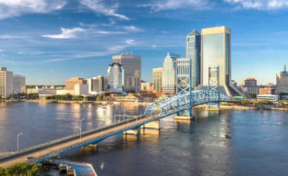 Jacksonville's bridge in the state of Florida.