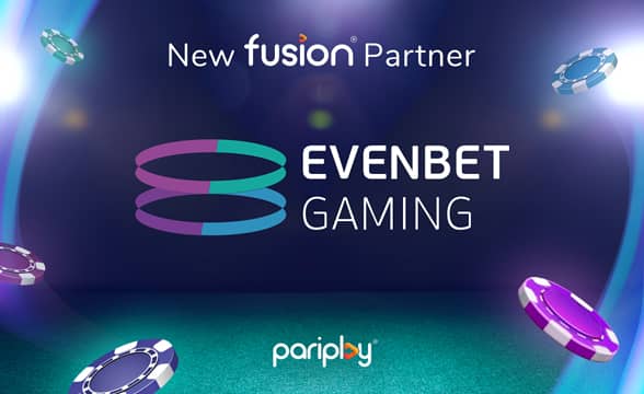 Pariplay teamed up with EvenBet Gaming