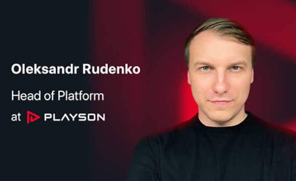 Playson's Oleksandr Rudenko.