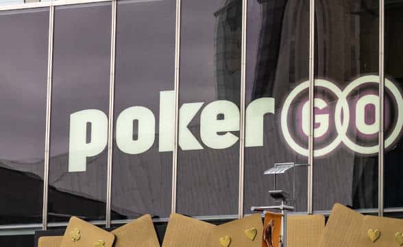 A view at the PokerGo Studios building from outside.