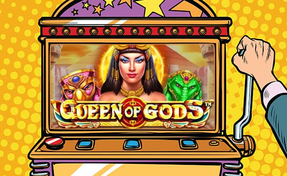 Queen of Gods slot, Pragmatic Play's slots game