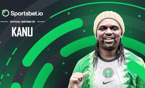 Sportsbet's new ambassador Kanu.