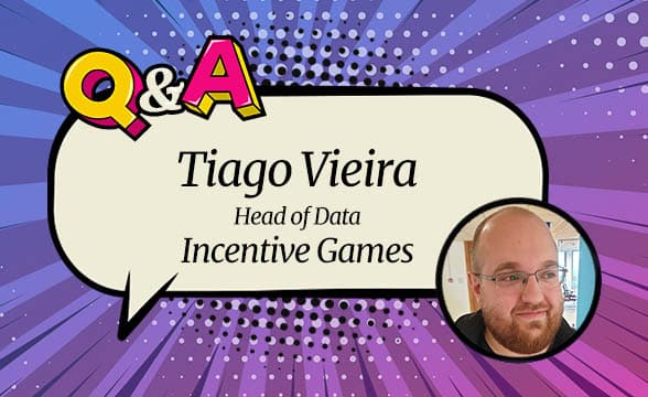 Incentive Games' head of data Tiago Vieira.