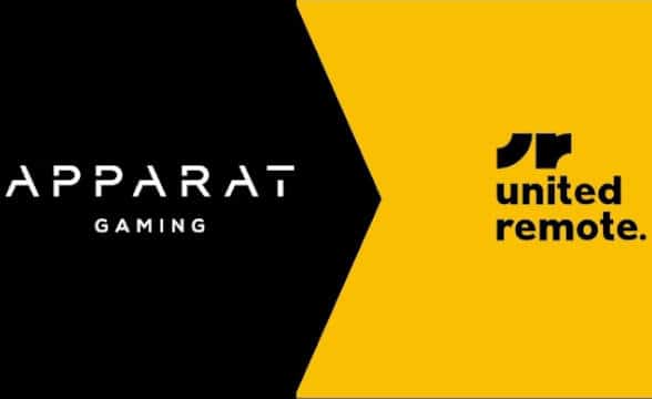 The partnership between Apparat Gaming and United Remote.