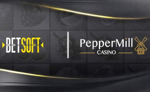 Betsoft's PepperMill Casino partnership.