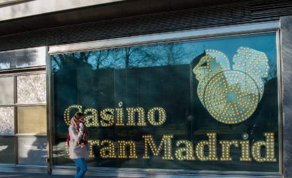 Casino Gran Madrid advertisemnet.